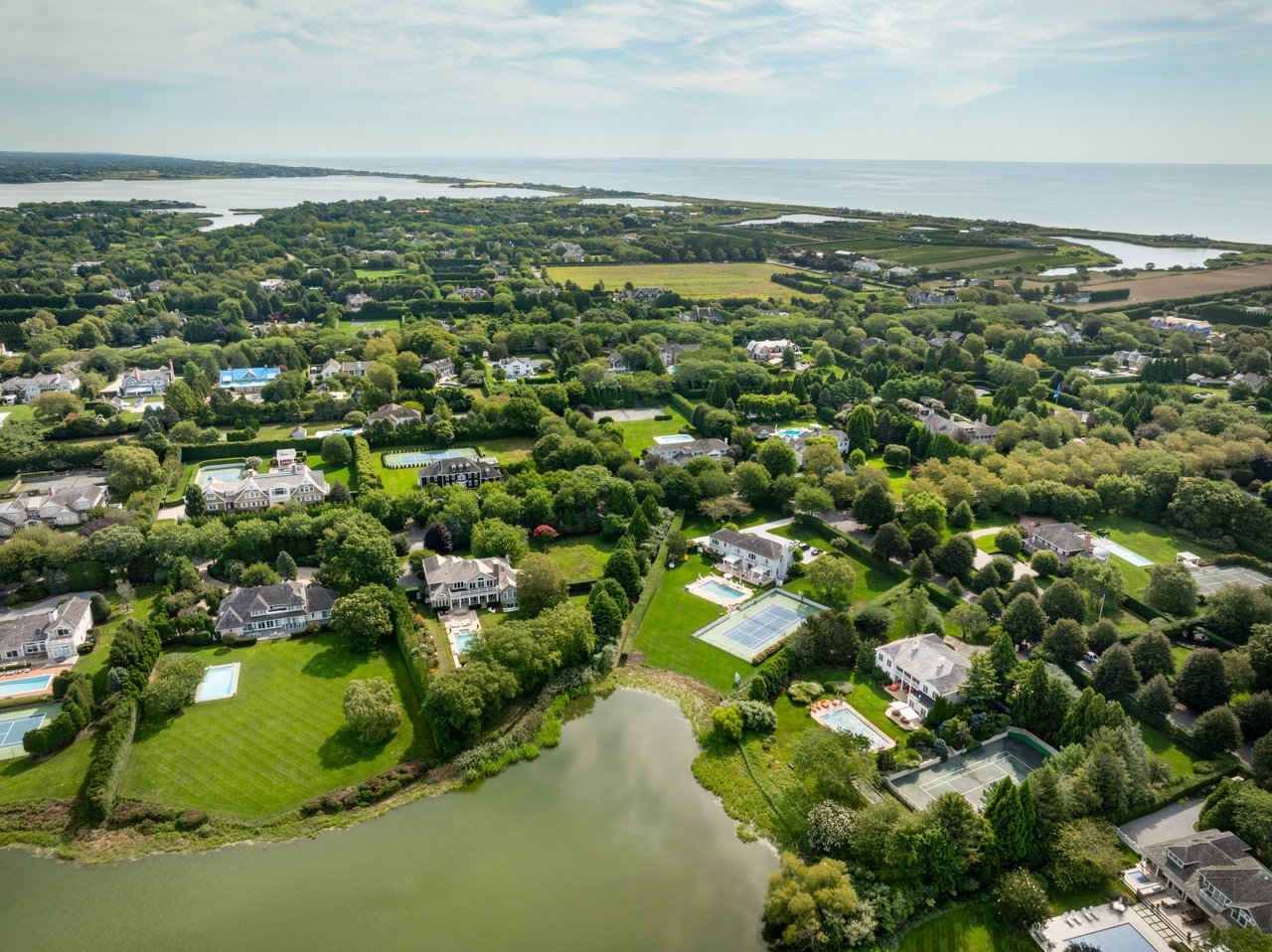 Southampton Village Summer Rental with Tennis / Pool