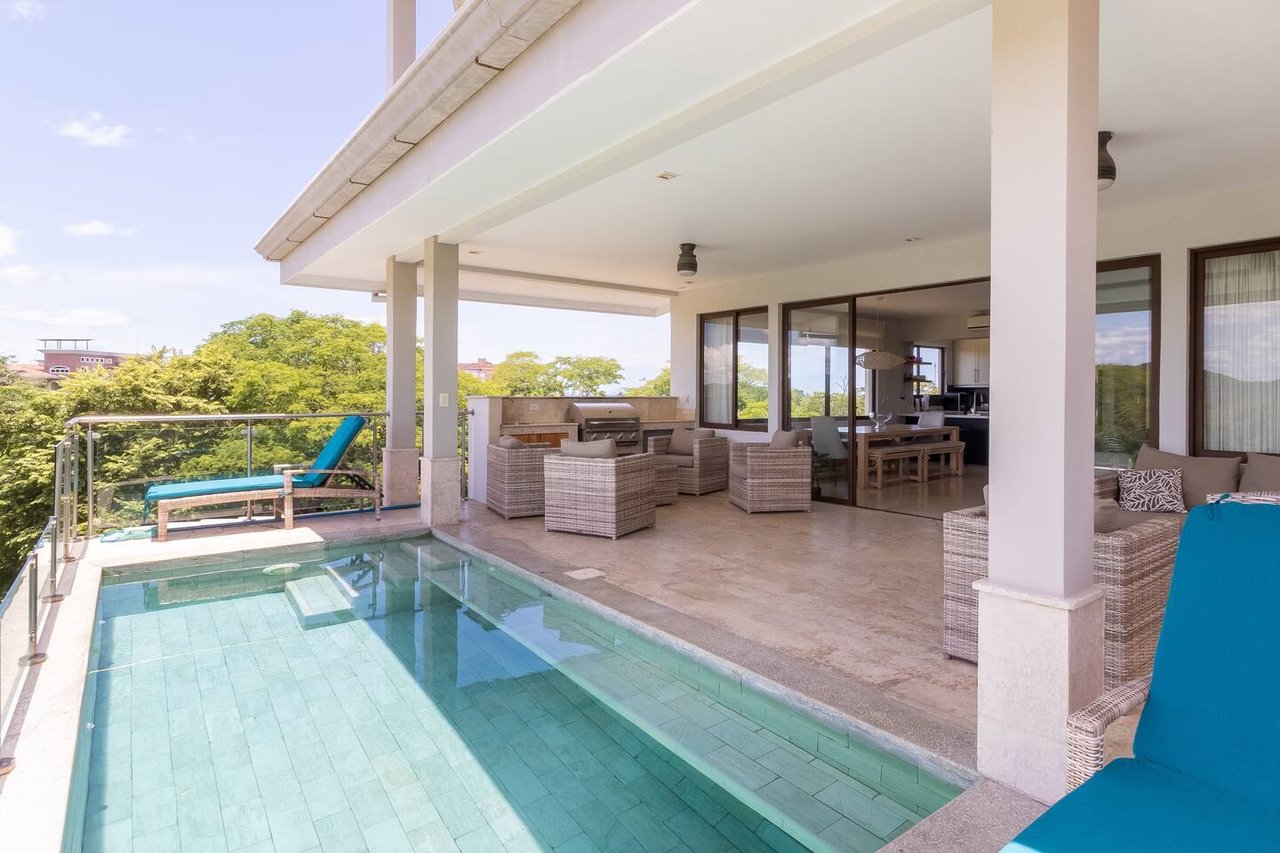 Coastal Hilltop Ocean View Home, Tamarindo, Guanacaste