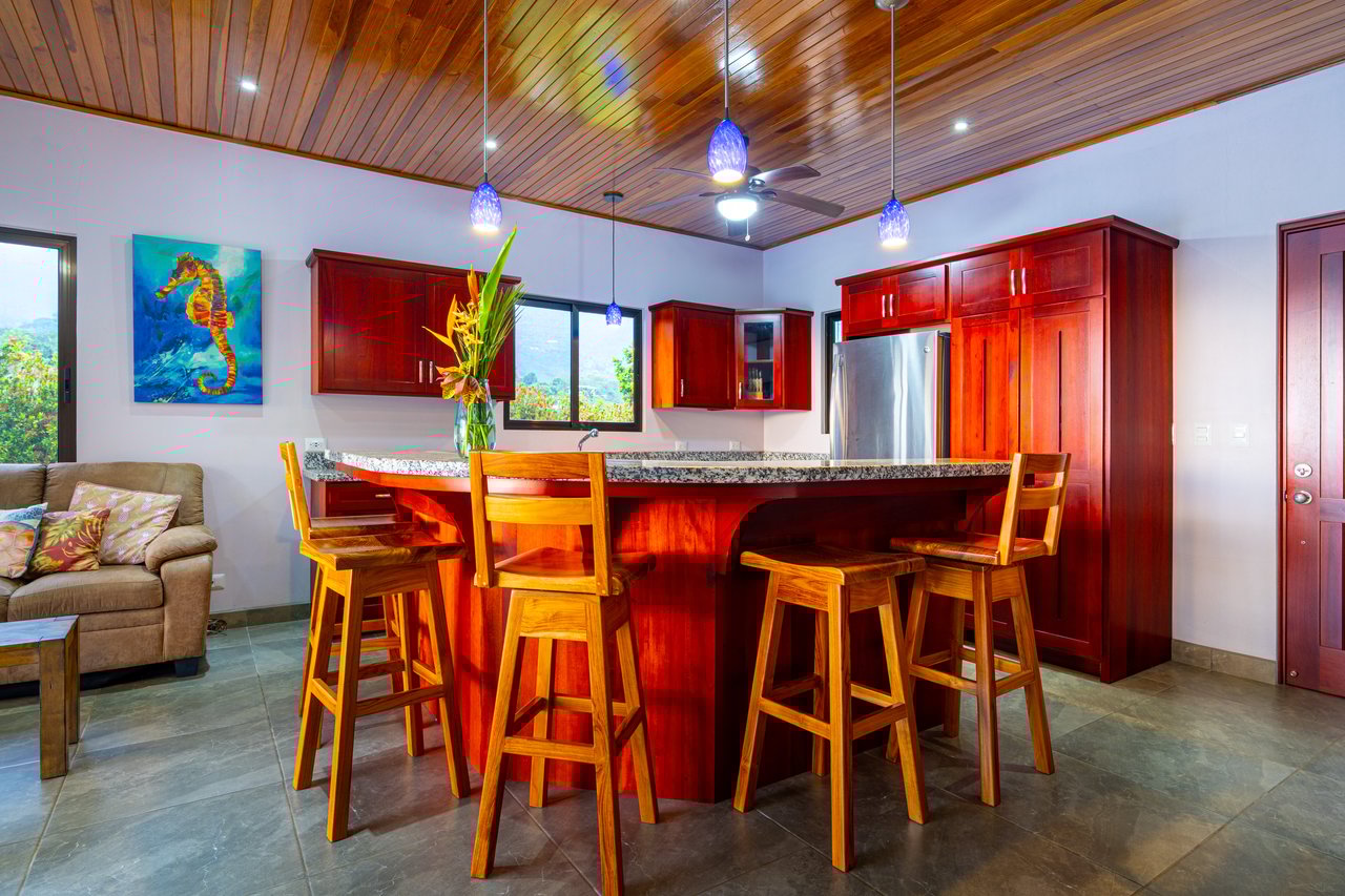 Ocean View Home in Phase 11, Ojochal.  Privacy Galore!