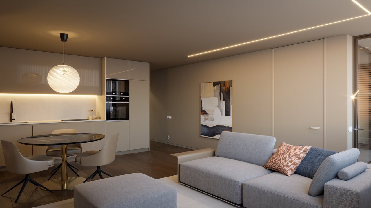 Beachfront Elegance: Modern 2-Bedroom Apartment in Vila do Conde’s Prime Coastal Address