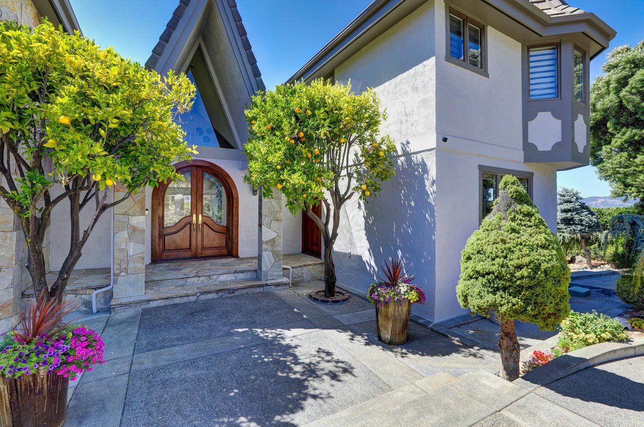 Gated Estate with Sweeping Views