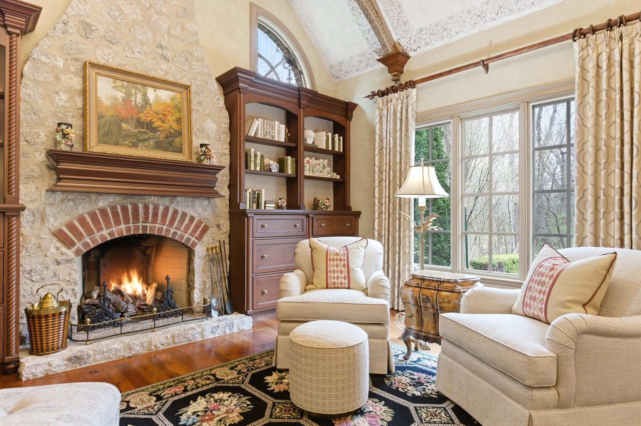 French Country Manor Home