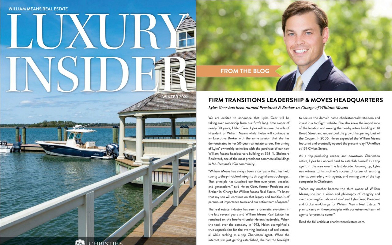 William Means Luxury Insider – Explore the Winter Edition