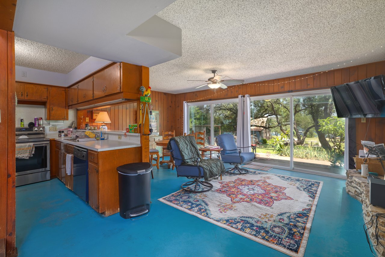 Lake Travis Waterfront! 2 homes, 3 acres with dock!