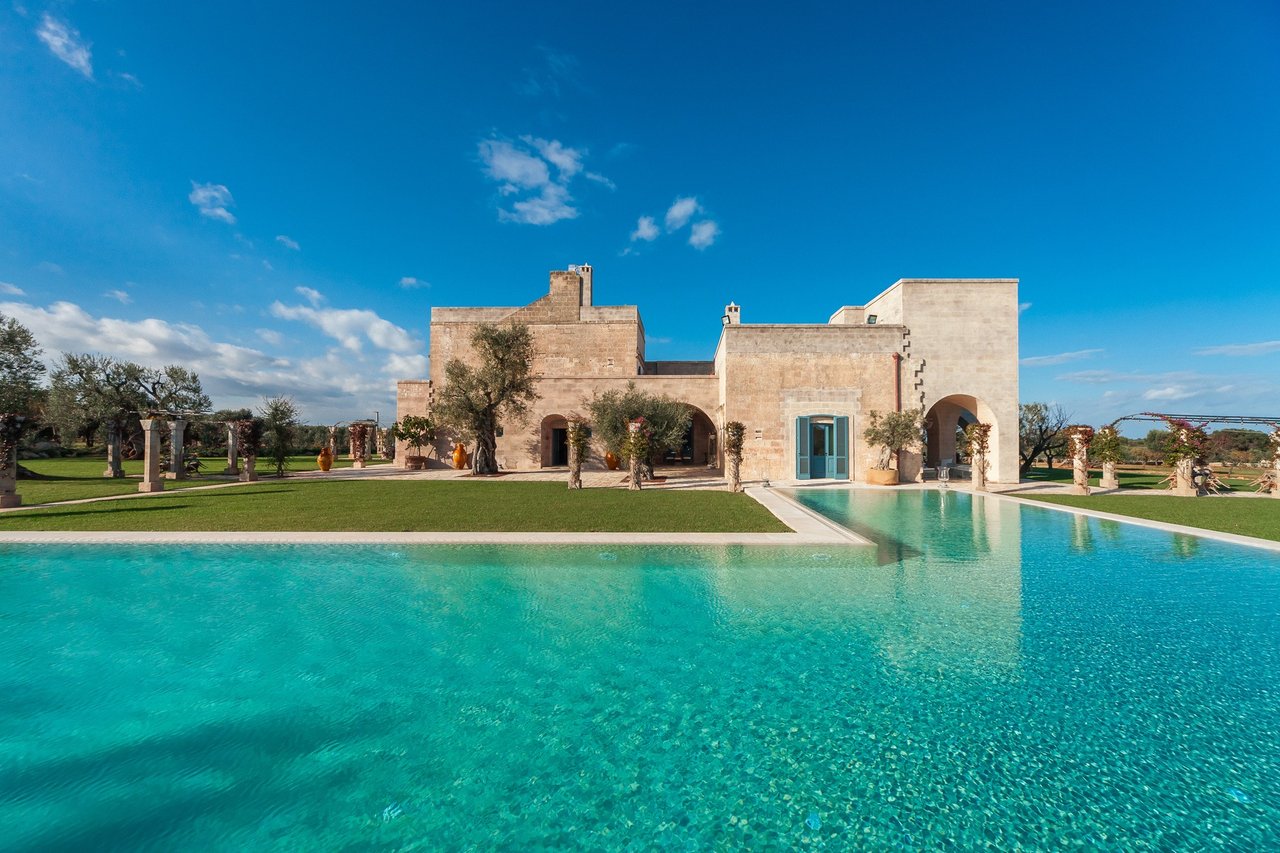 Intimate Villa Surrounded by Olive Trees Near the Town of Fasano