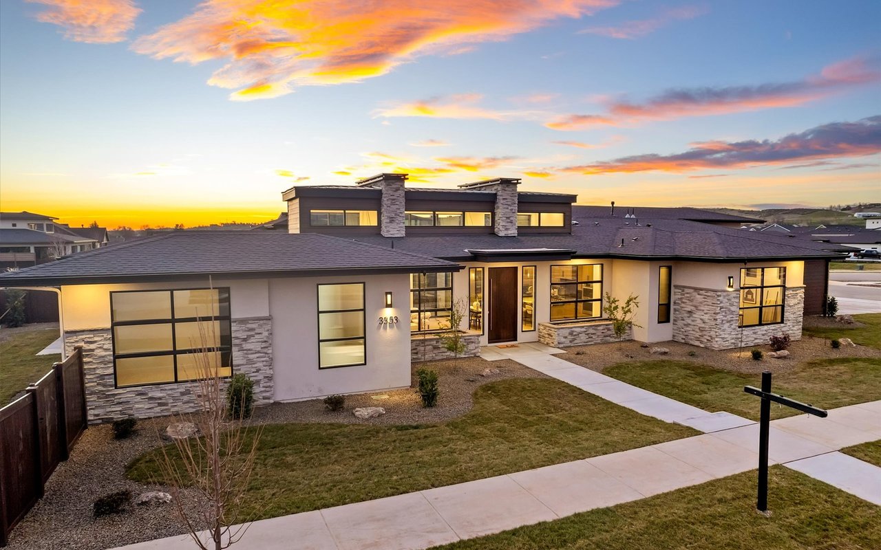 New Construction Home With Volcano Granite Island