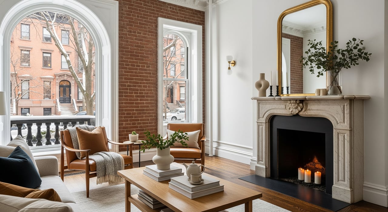 Staging a Brooklyn Brownstone for Winter Showings