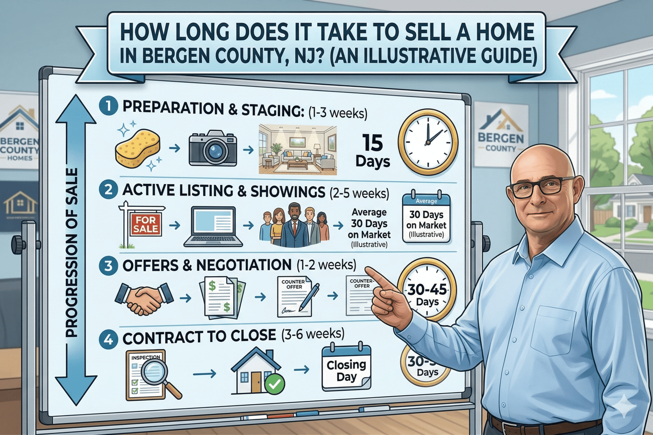 How Long Does It Take to Sell a Home in Bergen County, NJ?