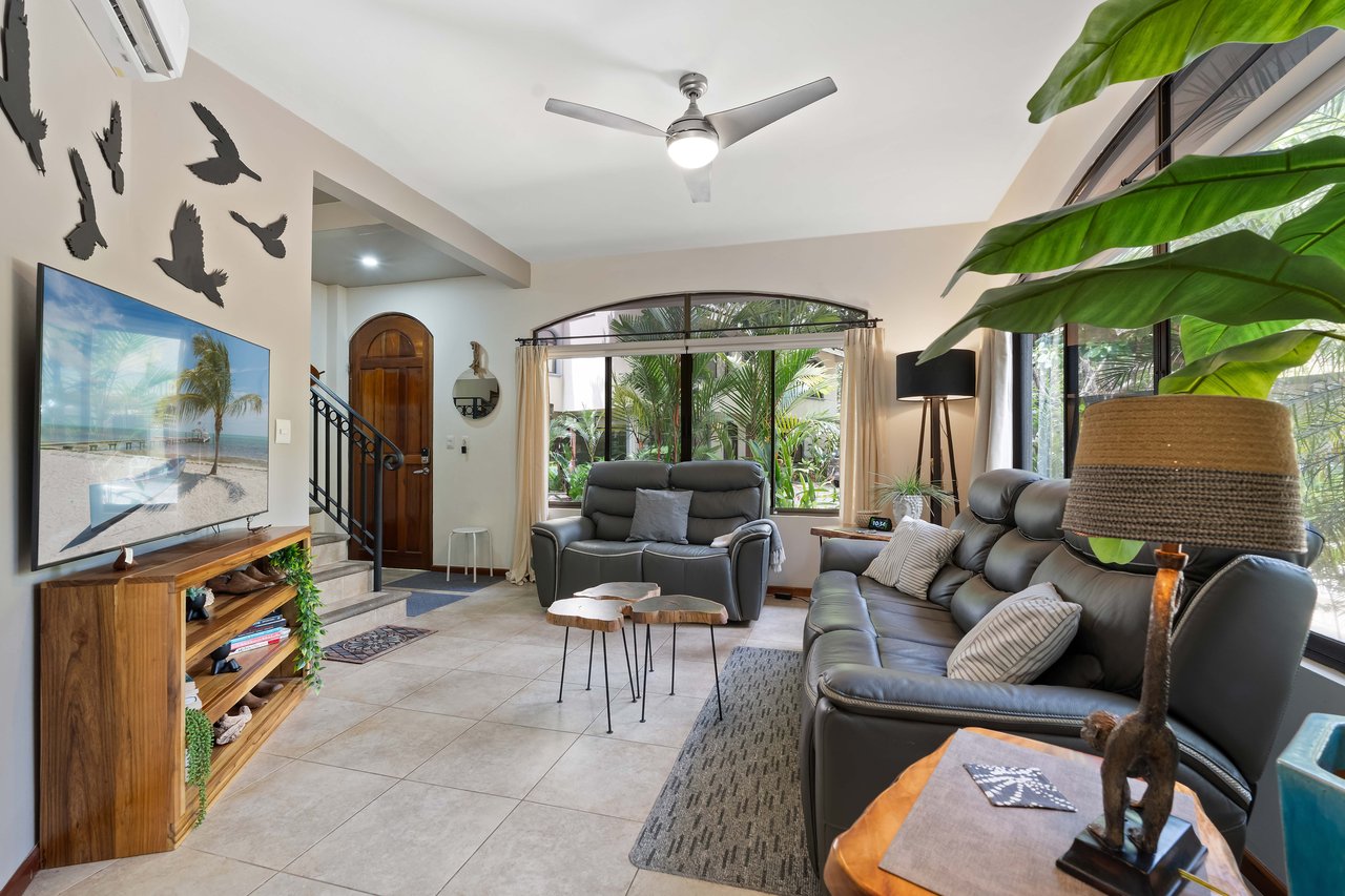 Casa Gigi | Beautiful 2BR + Flex Room Condo, Steps from Beach & Nature