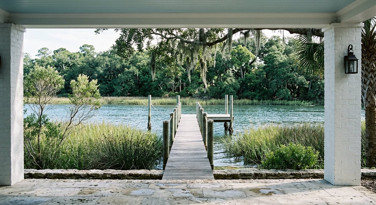 Waterfront vs Marsh-Front Homes on Wilmington Island
