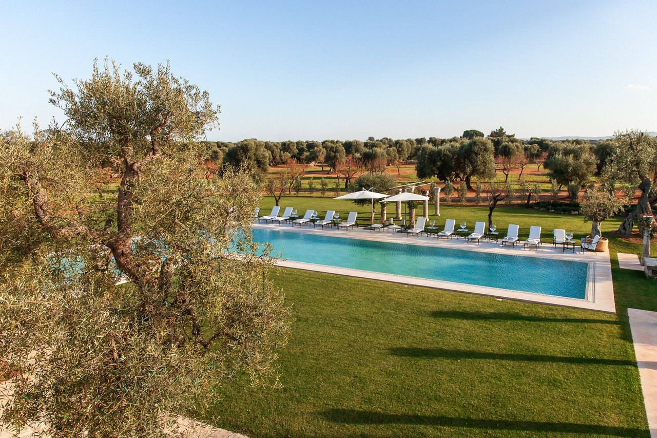 Intimate Villa Surrounded by Olive Trees Near the Town of Fasano