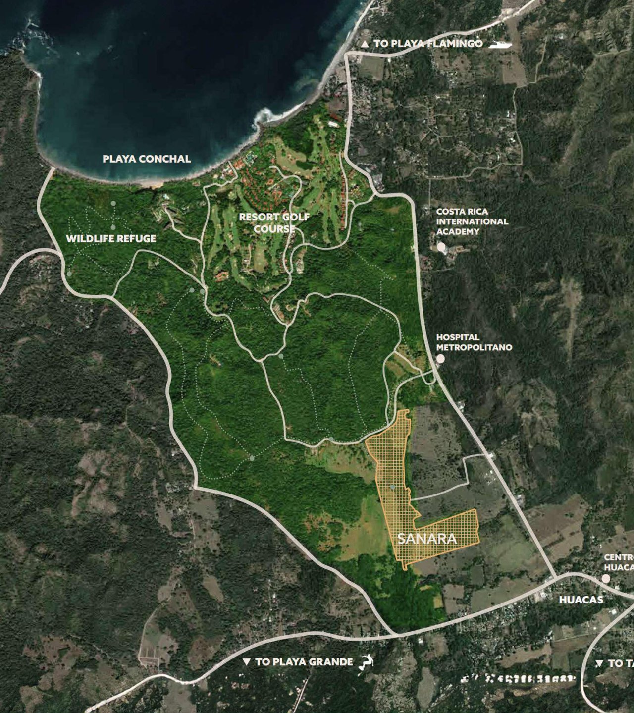 Sanara Phase II, Standard 3BR/3BA Reserva Conchal, Sanara