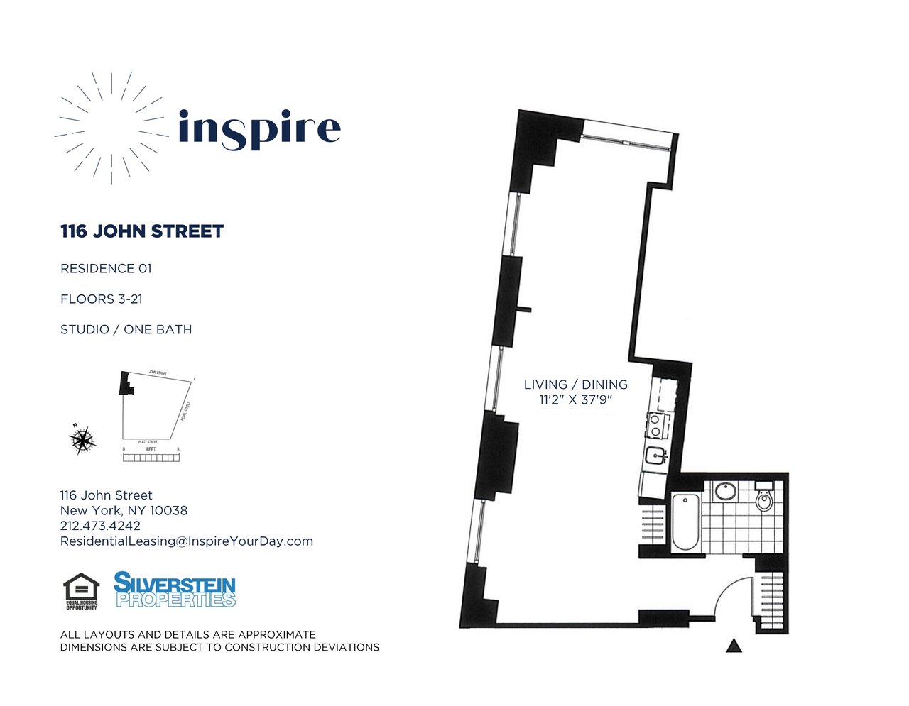 116 John Street, Apt 1901