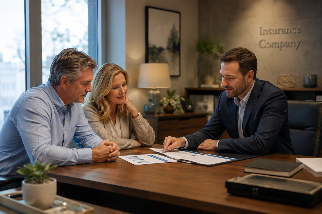Home buyer reviewing homeowners insurance options before purchasing a home on the Central Coast
