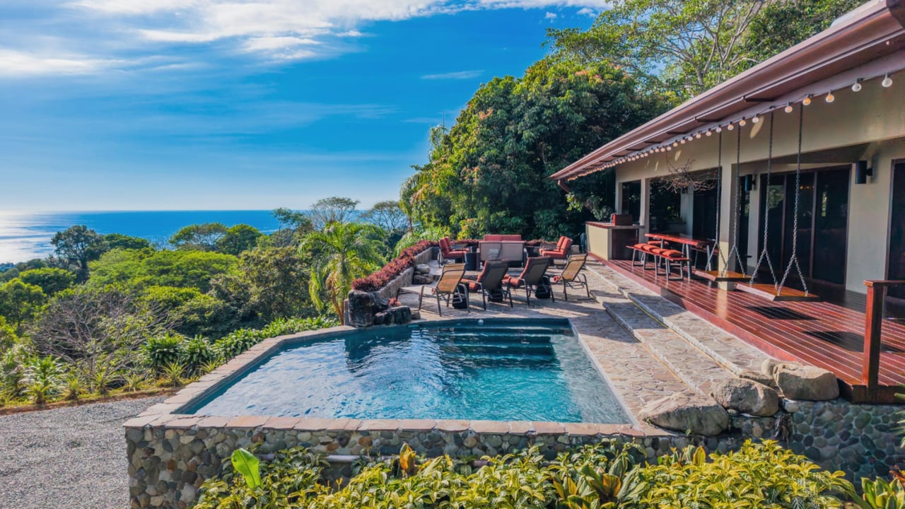 CasaPor Fin,Where the Rainforest Meets the Sea - Oceanview Luxury Estate