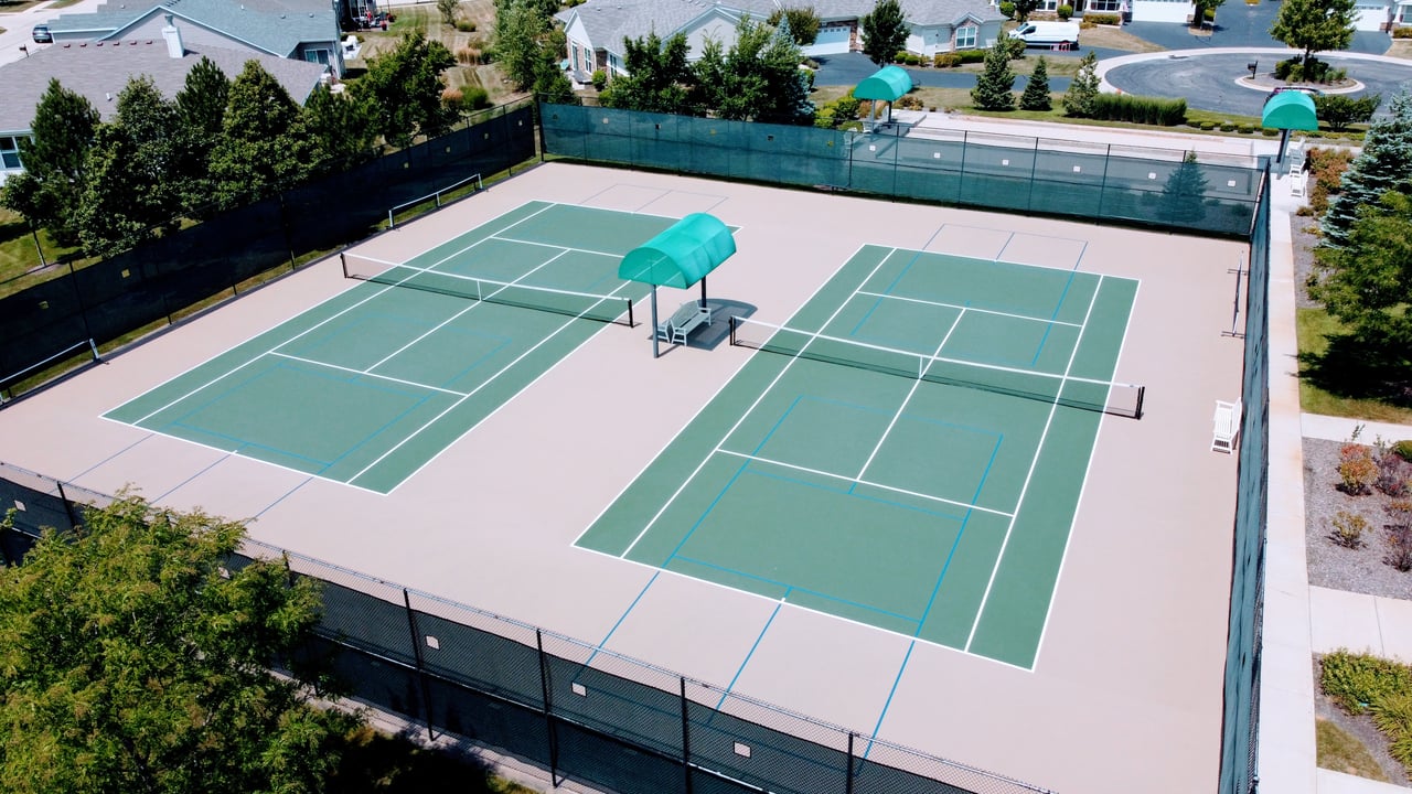 Carillon Club 55+ Naperville Tennis Courts