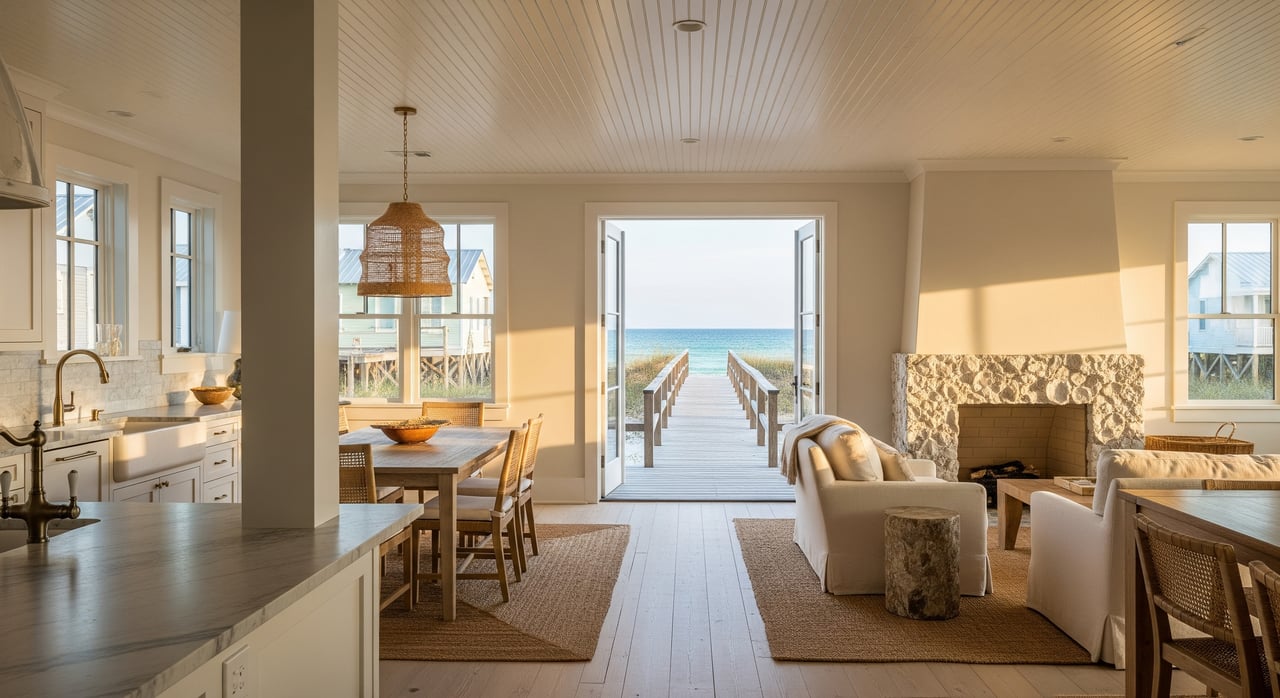 Coastal Finishes Buyers Expect in Watercolor