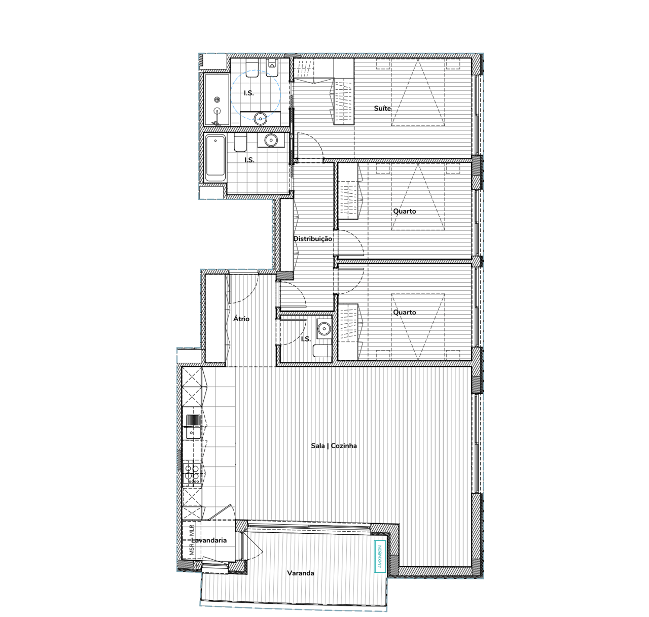 Modern 3-Bedroom Apartment with Balcony in Central Vila Nova de Gaia