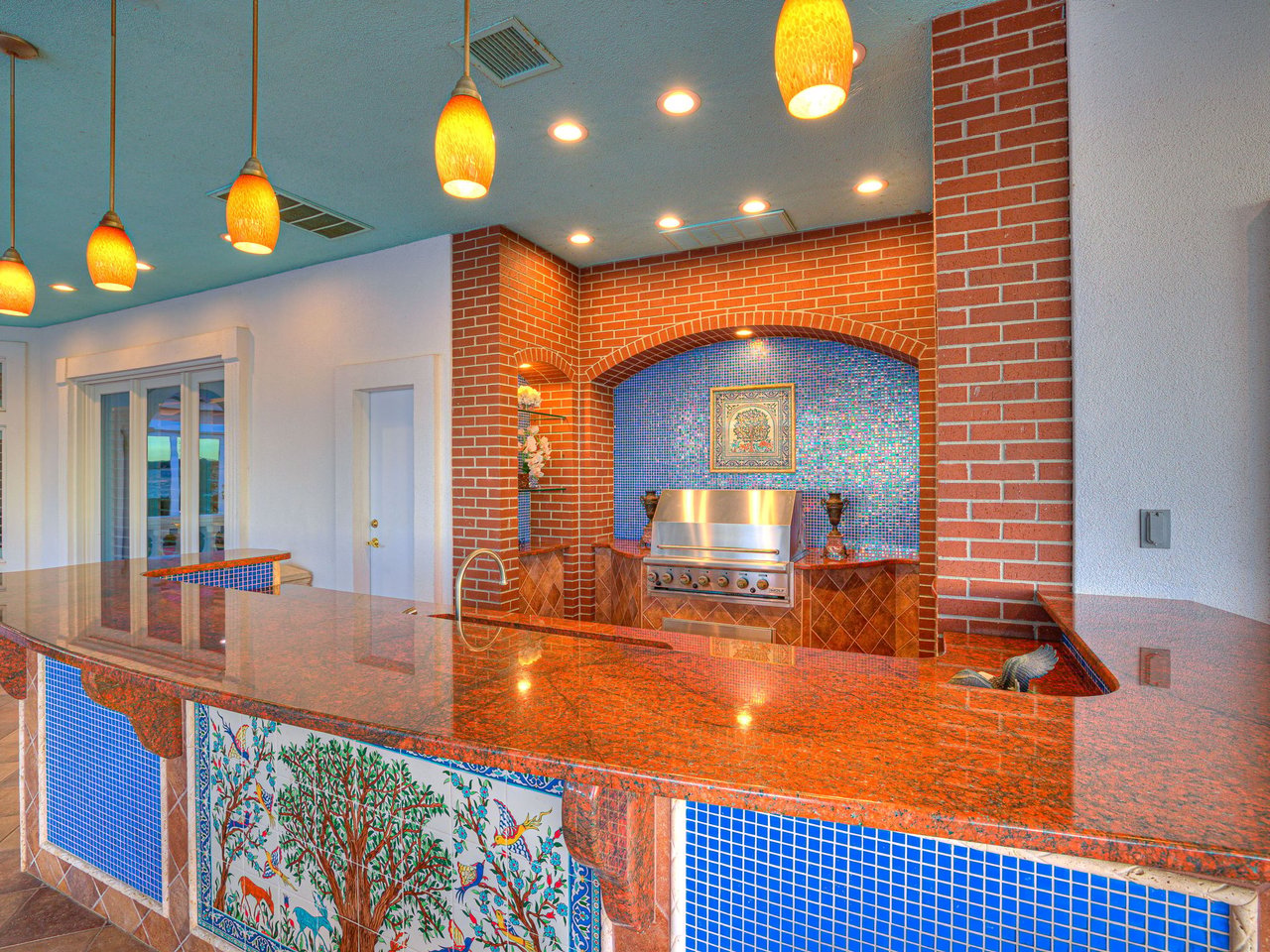 Mediterranean Estate Surrounded by the Beauty of Grand Lake 