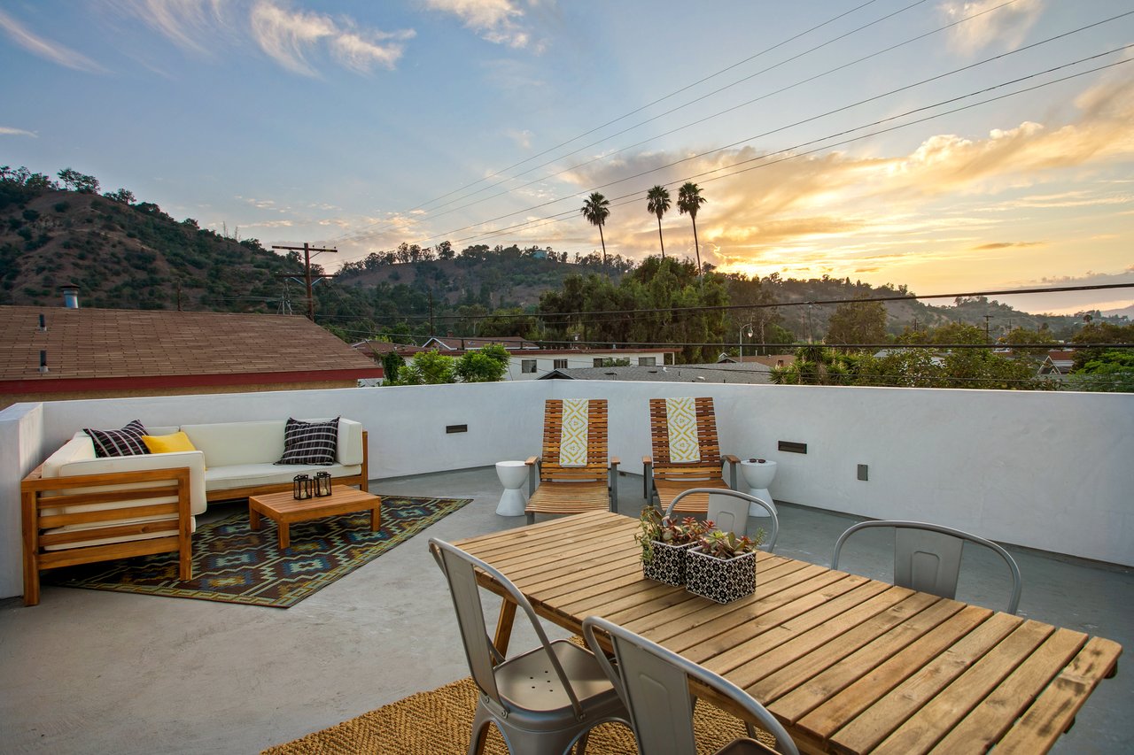 A modern gated compound with guest house in Frogtown. 