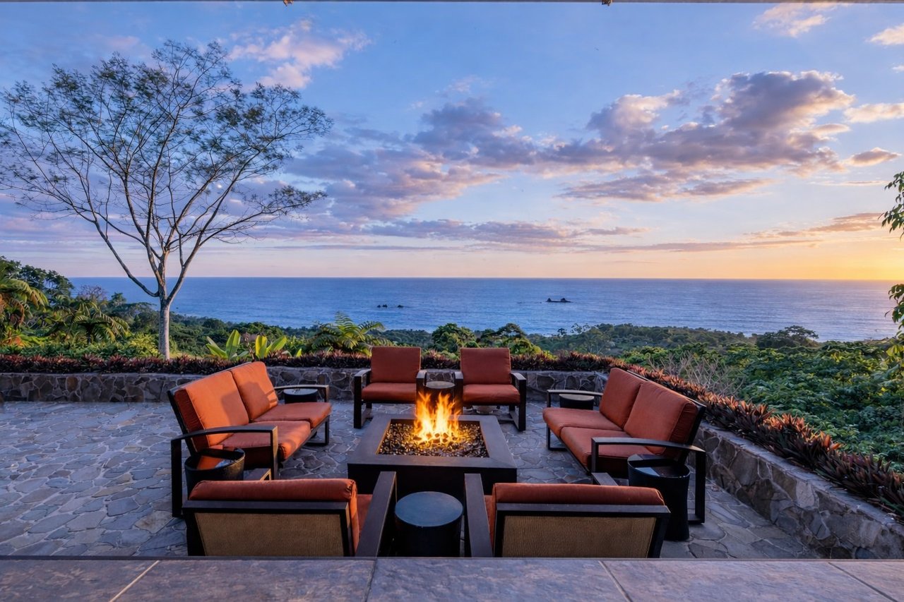 CasaPor Fin,Where the Rainforest Meets the Sea - Oceanview Luxury Estate