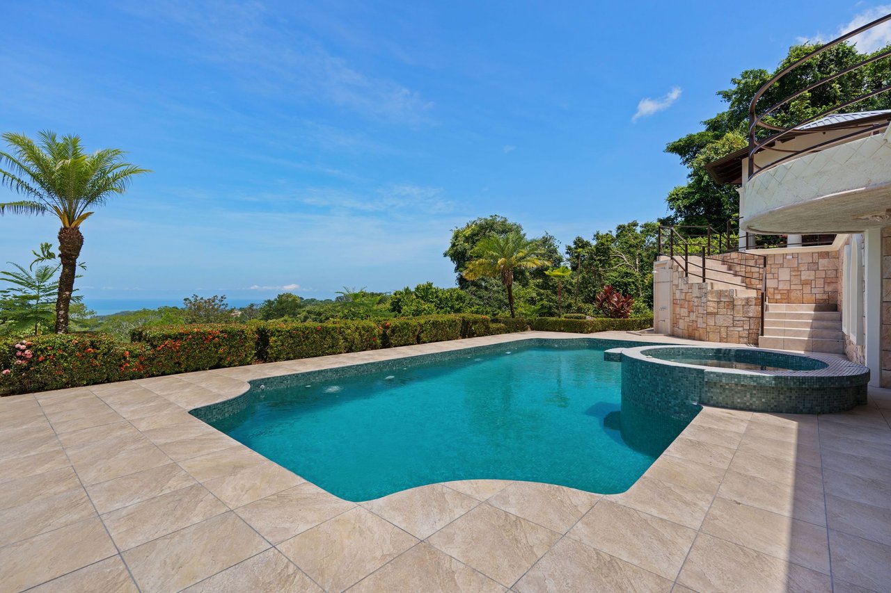 OCEAN VIEW ESTATE HOME WITH GUEST BUNGALOW, CARETAKER HOME, FRUIT TREES, AND WATERFALL – 3.47 ACRES
