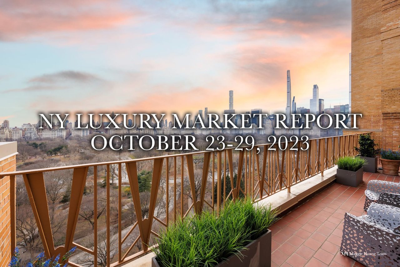 NY Luxury Market Report: October 23-29, 2023