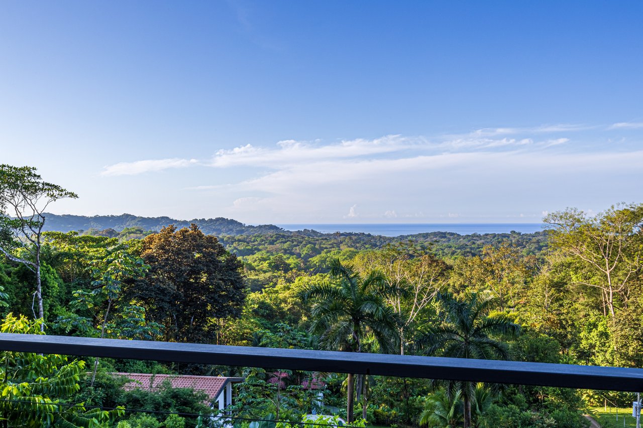 Beautiful Ocean View Casa Espiritu de la Jungla in Ojochal.  Accepting Bitcoin!