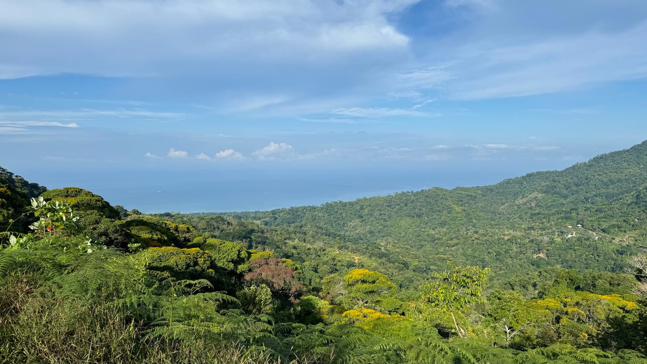 Ocean View Lot in the Exclusive Uvita Mountains. 