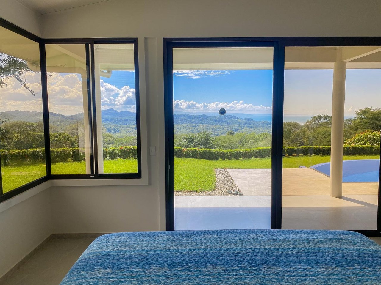 Private 2-Bed Hacienda with Ocean & Mountain Views, Pool & Development Potential in Ojochal