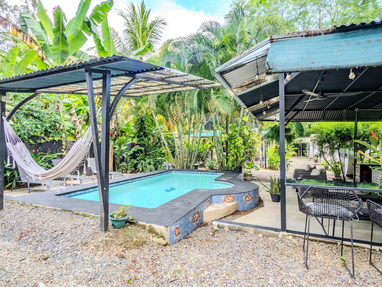 Turnkey Jungle Hostel with 16 Beds, Pool & Strong Revenue Potential Near Marino Ballena National Park
