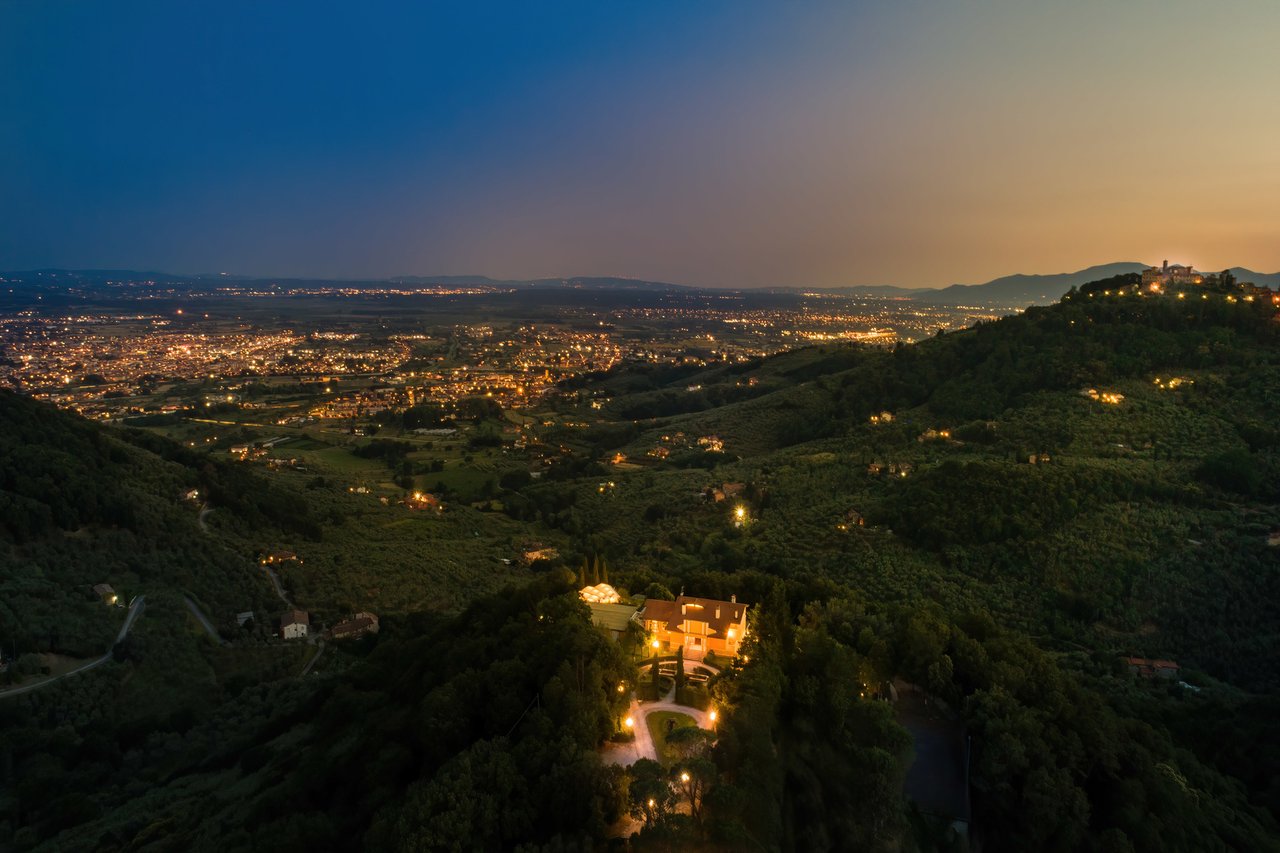 Map of Family Rental Retreat in Tuscany