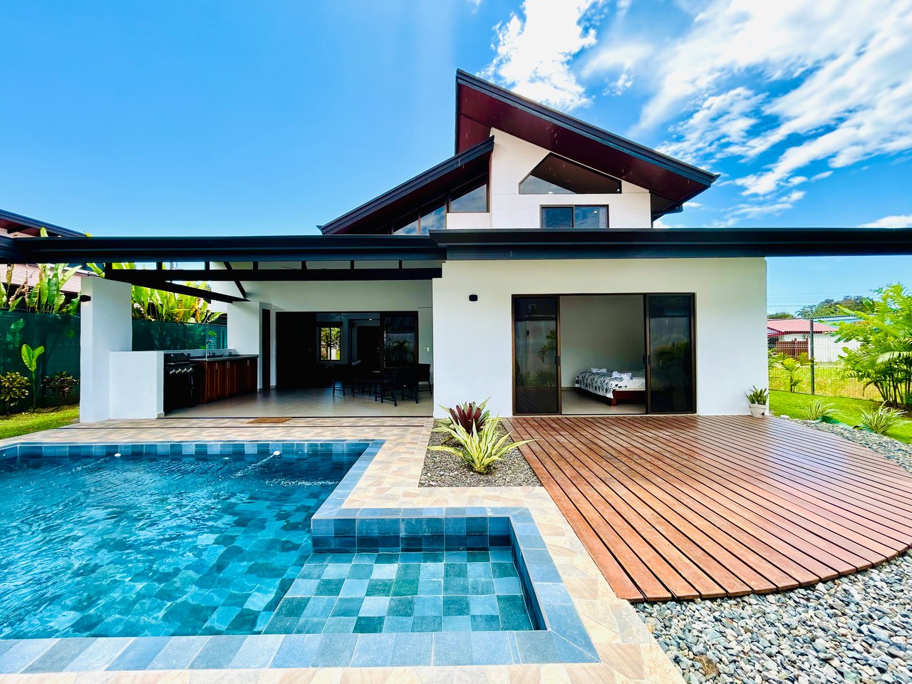 Tropical Modern Living Near Uvita – Stylish Pool Home with Privacy | Price Reduced