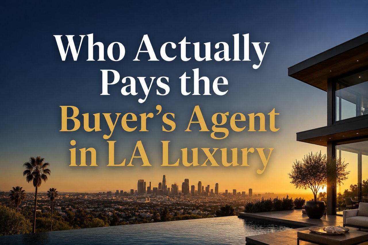 Who Actually Pays the Buyer's Agent in LA Luxury Right Now — And Why Nobody Explained It to You