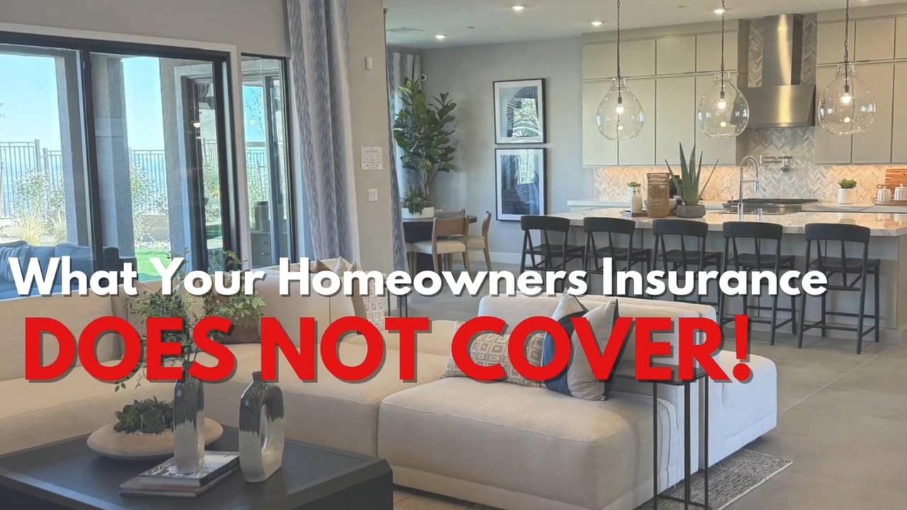 What Your Homeowners Insurance Does NOT Cover!