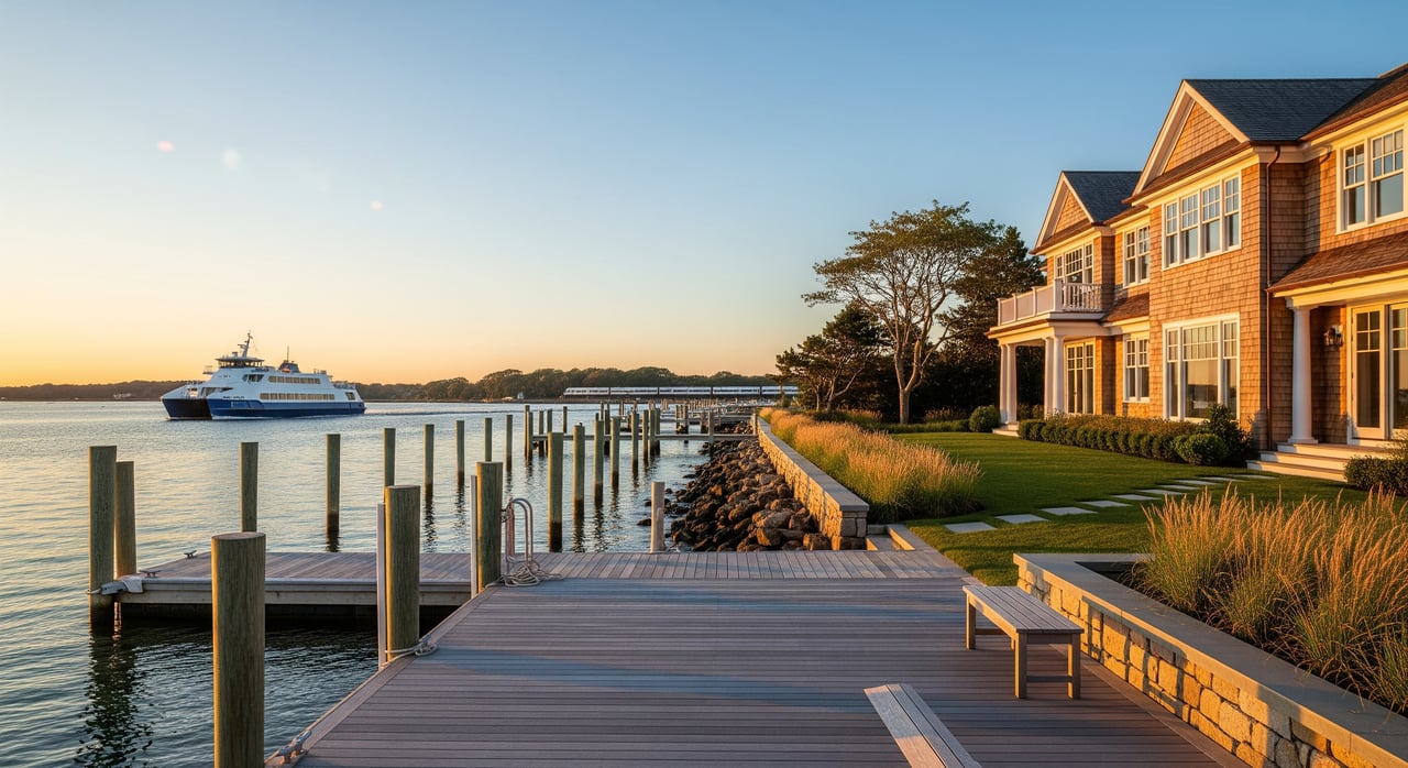 How Ferry and LIRR Commutes Shape Demand in Belle Terre