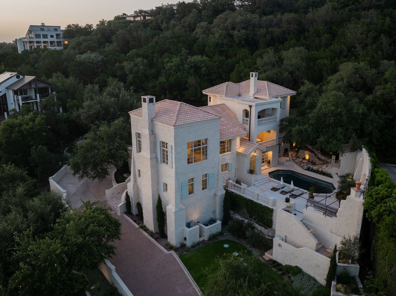 The Hilltop Villa of Westlake | A Mediterranean Escape