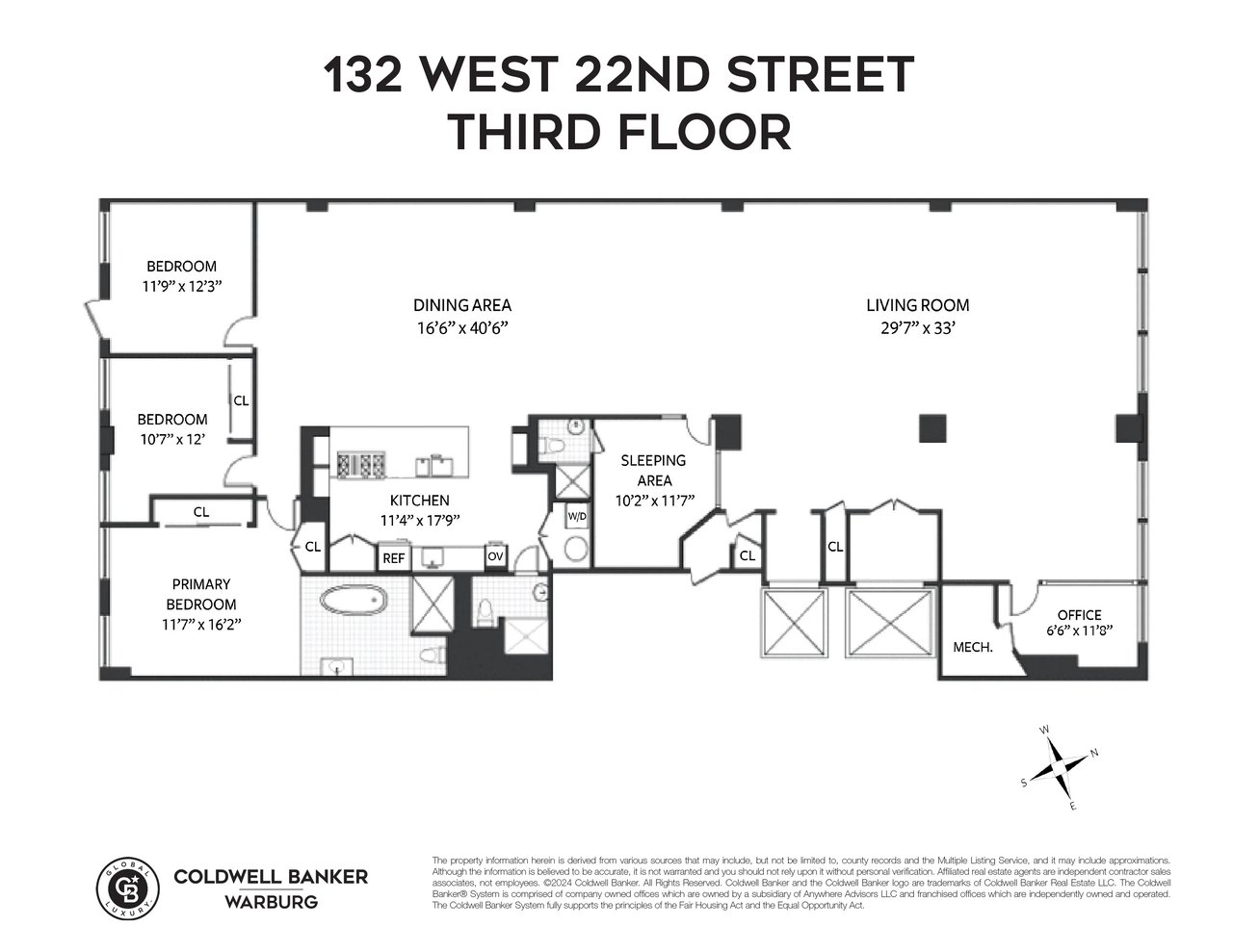 132 West 22nd St #3