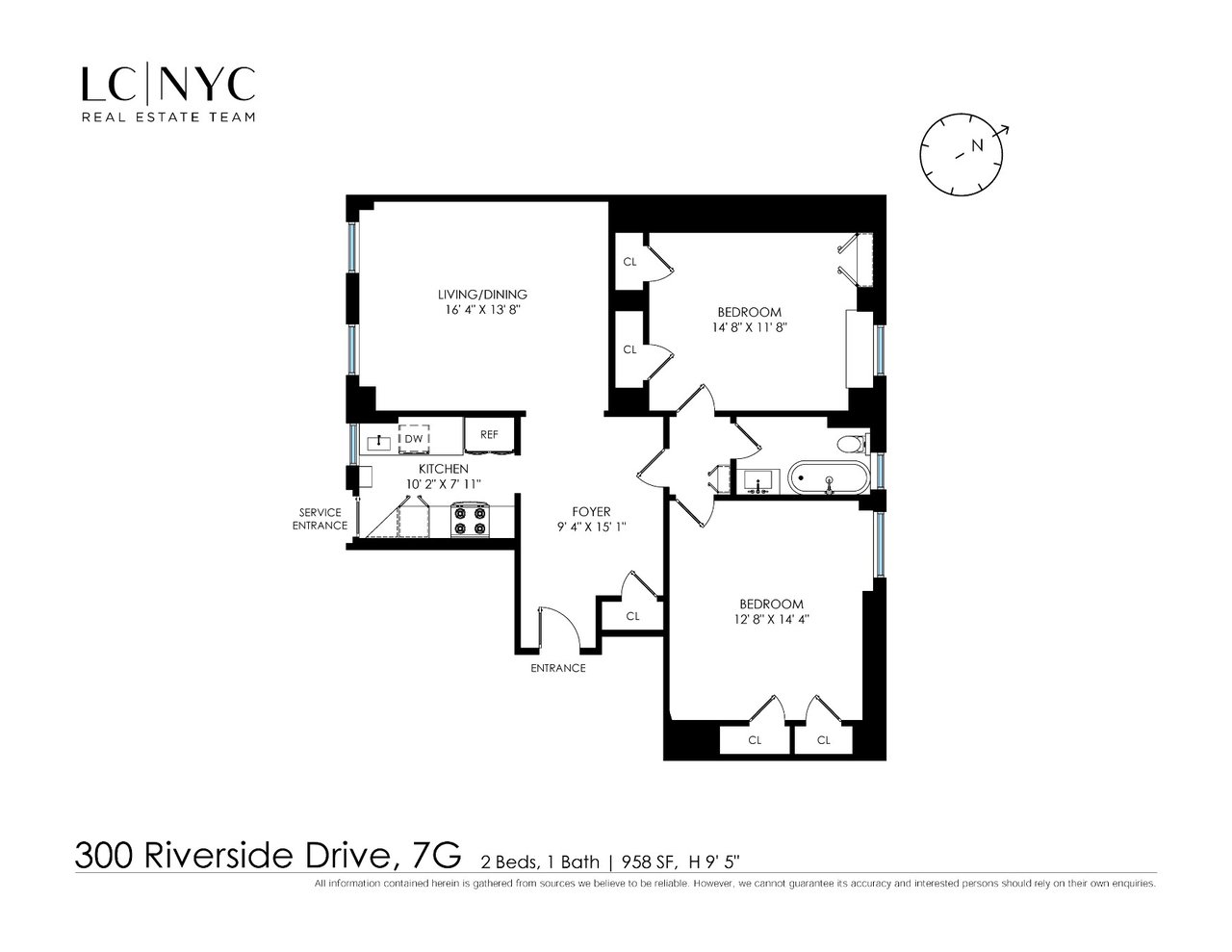 300 Riverside Drive #7G