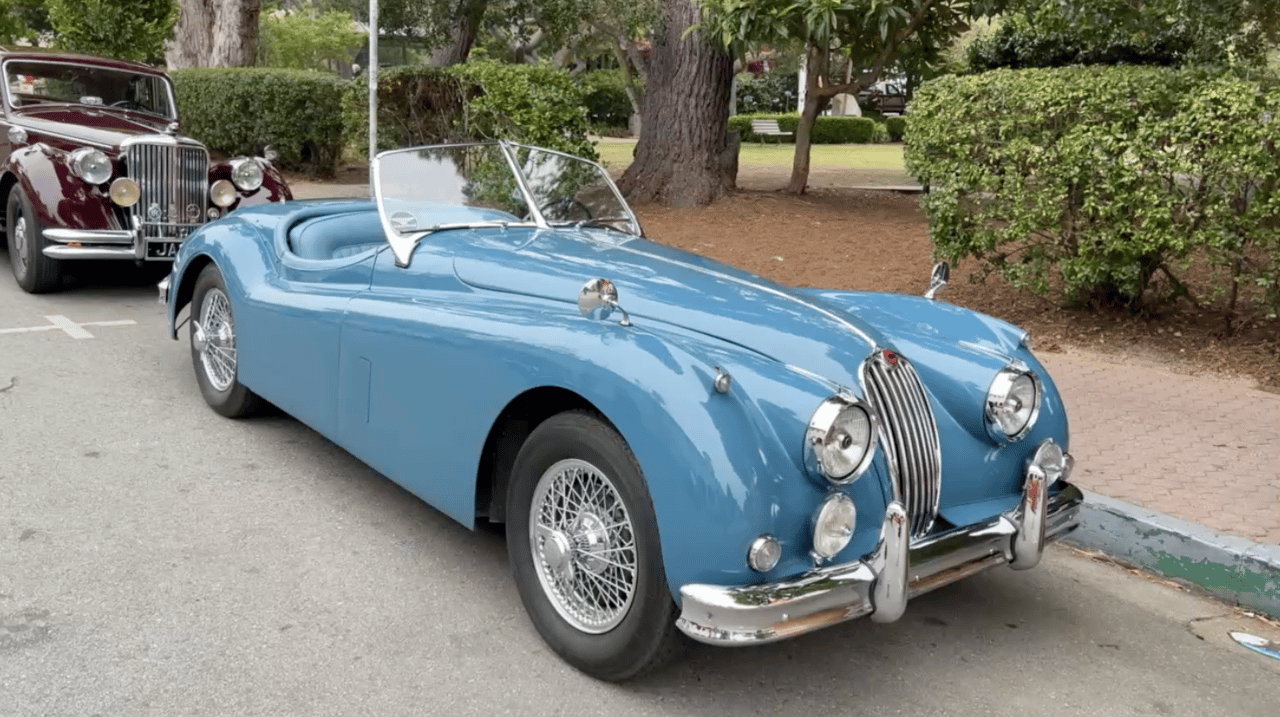 carmel car week vintage jaguar