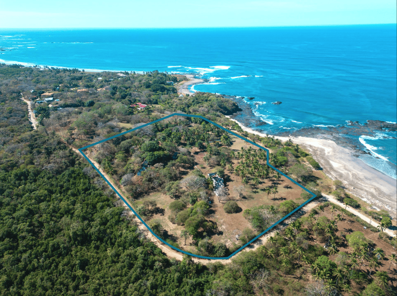Exclusive 13 Acre Titled Beachfront Estate - Playa Junquillal