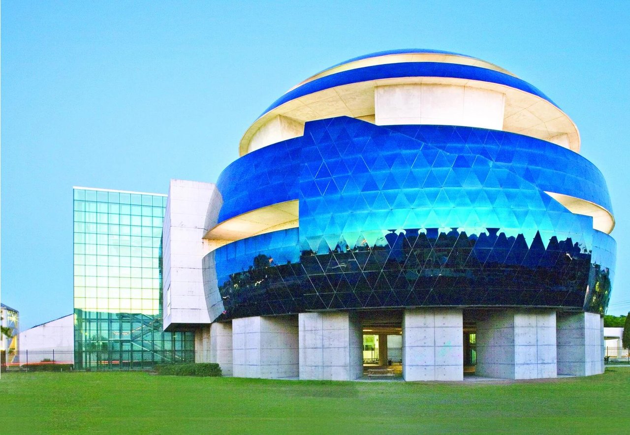 The Museum of Science and Industry (MOSI) in Tampa, Florida, offering hands-on science exhibits and educational family activities