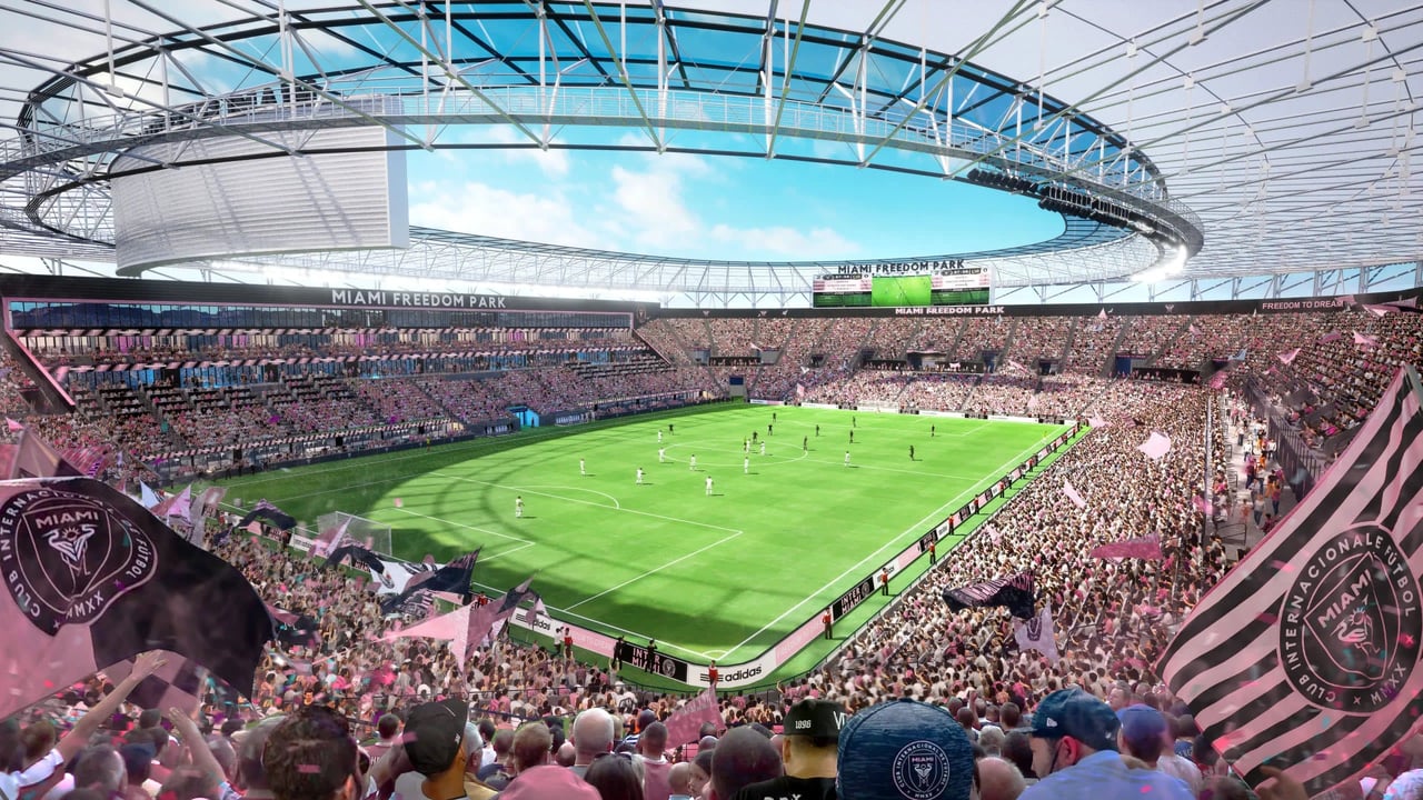 June 2024 | Foundation Permit Granted for Miami Freedom Park Soccer Stadium Site