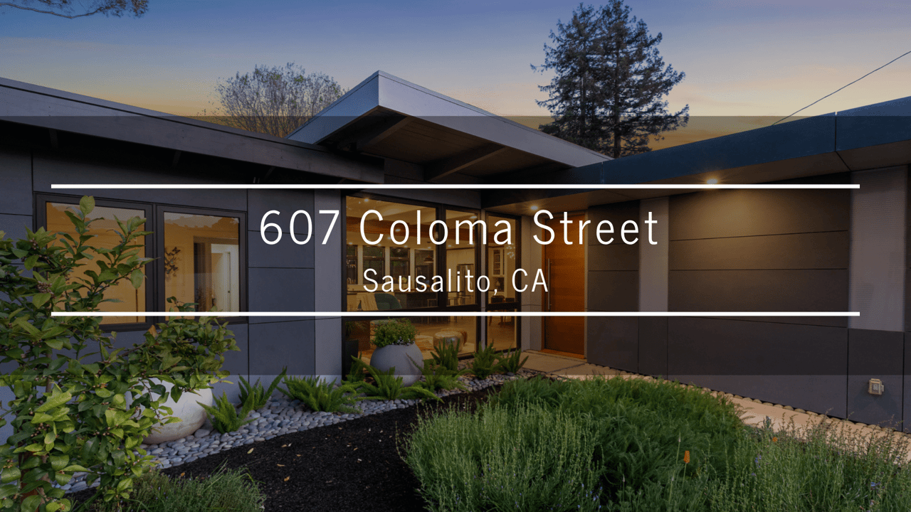 607 Coloma Street, Sausalito