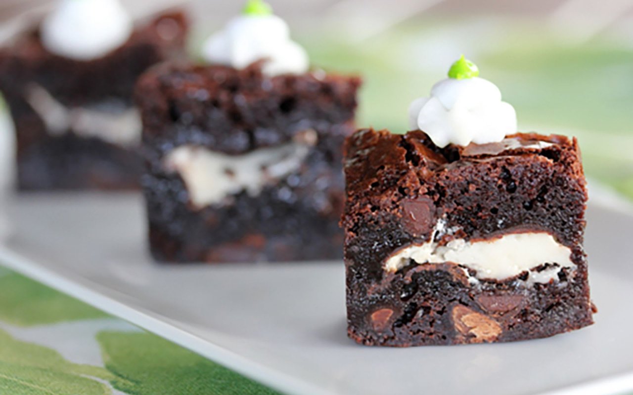 Peppermint Pattie Brownies