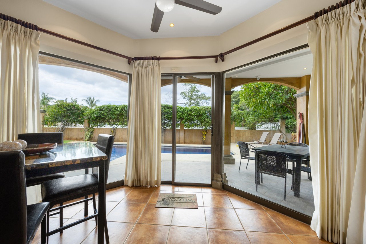 Mediterranean Style Gated Villa, Flamingo, Guanacaste