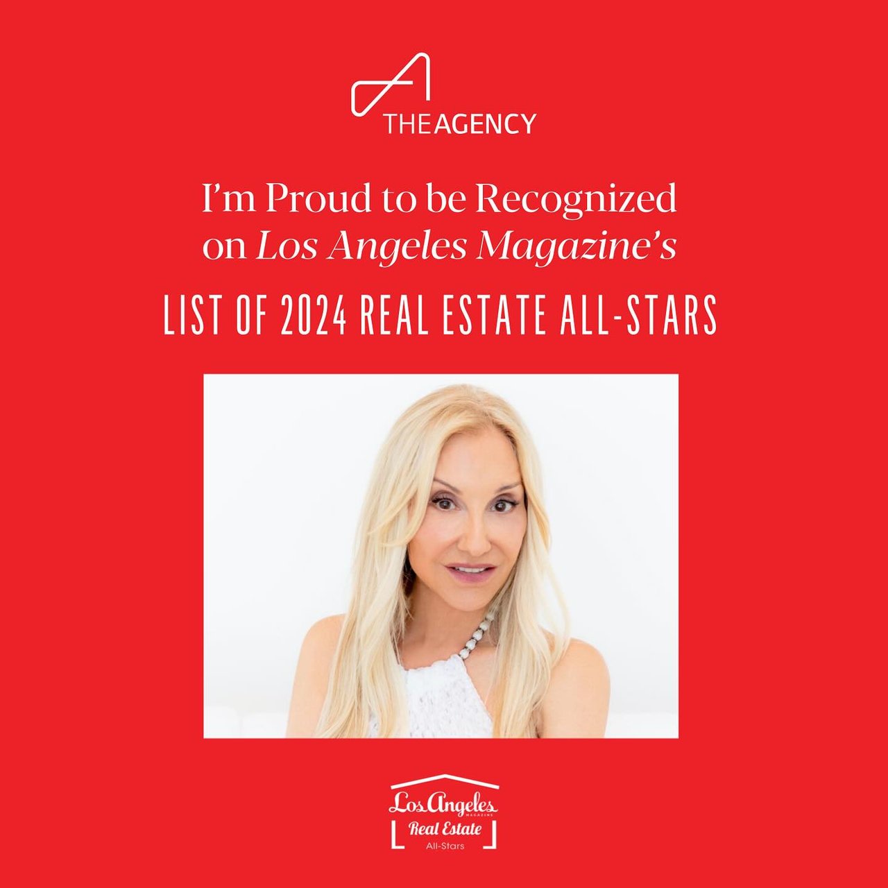   Los Angeles Magazine's List of 2024 Real Estate All-Stars