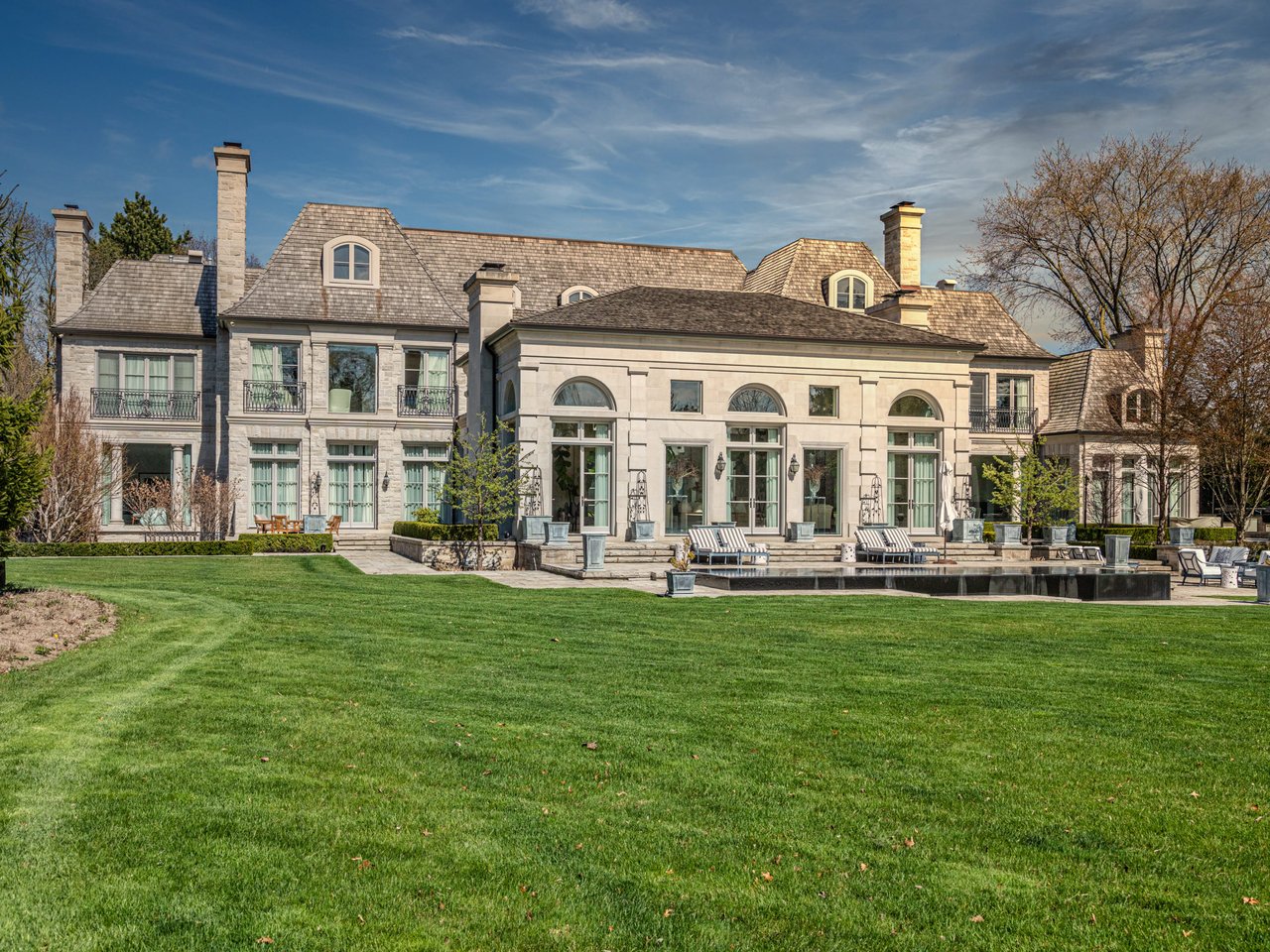 SOLD: Gated French Provincial Bridle Path Mansion