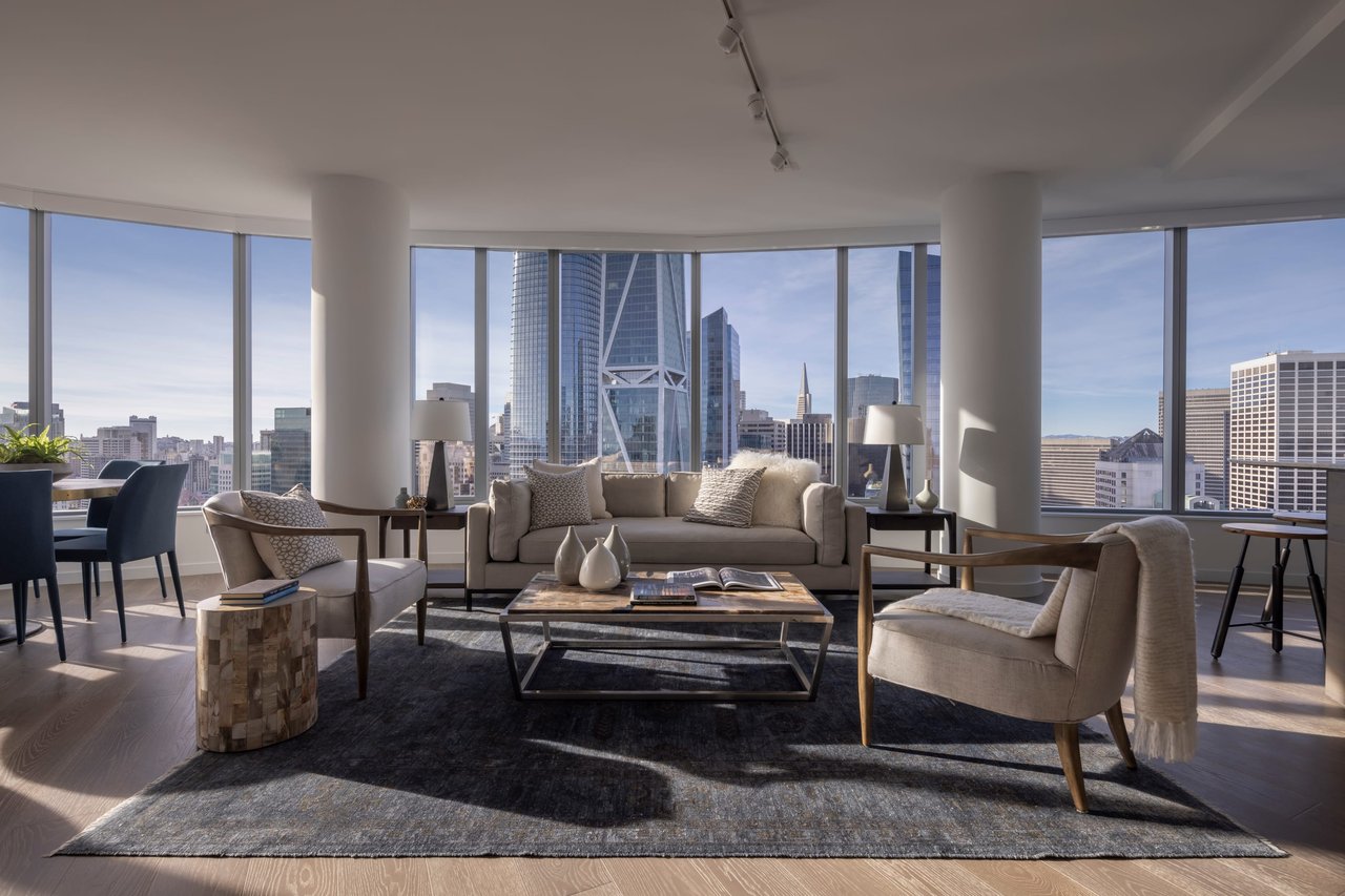 The Highest Living Room at Lumina