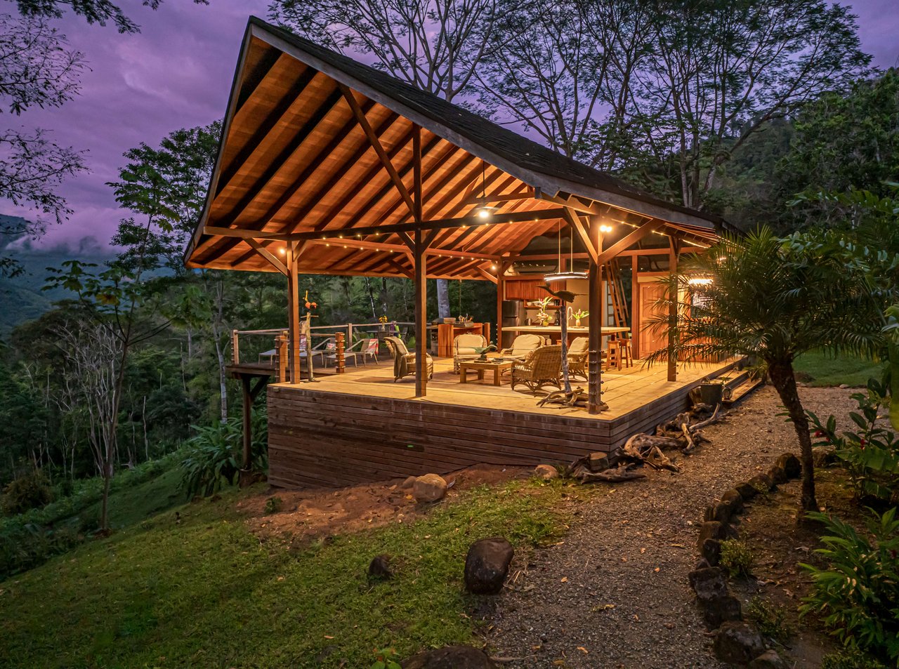 Embrace Harmony in Nature on 12 Acres of Mountain and Ocean view Serenity